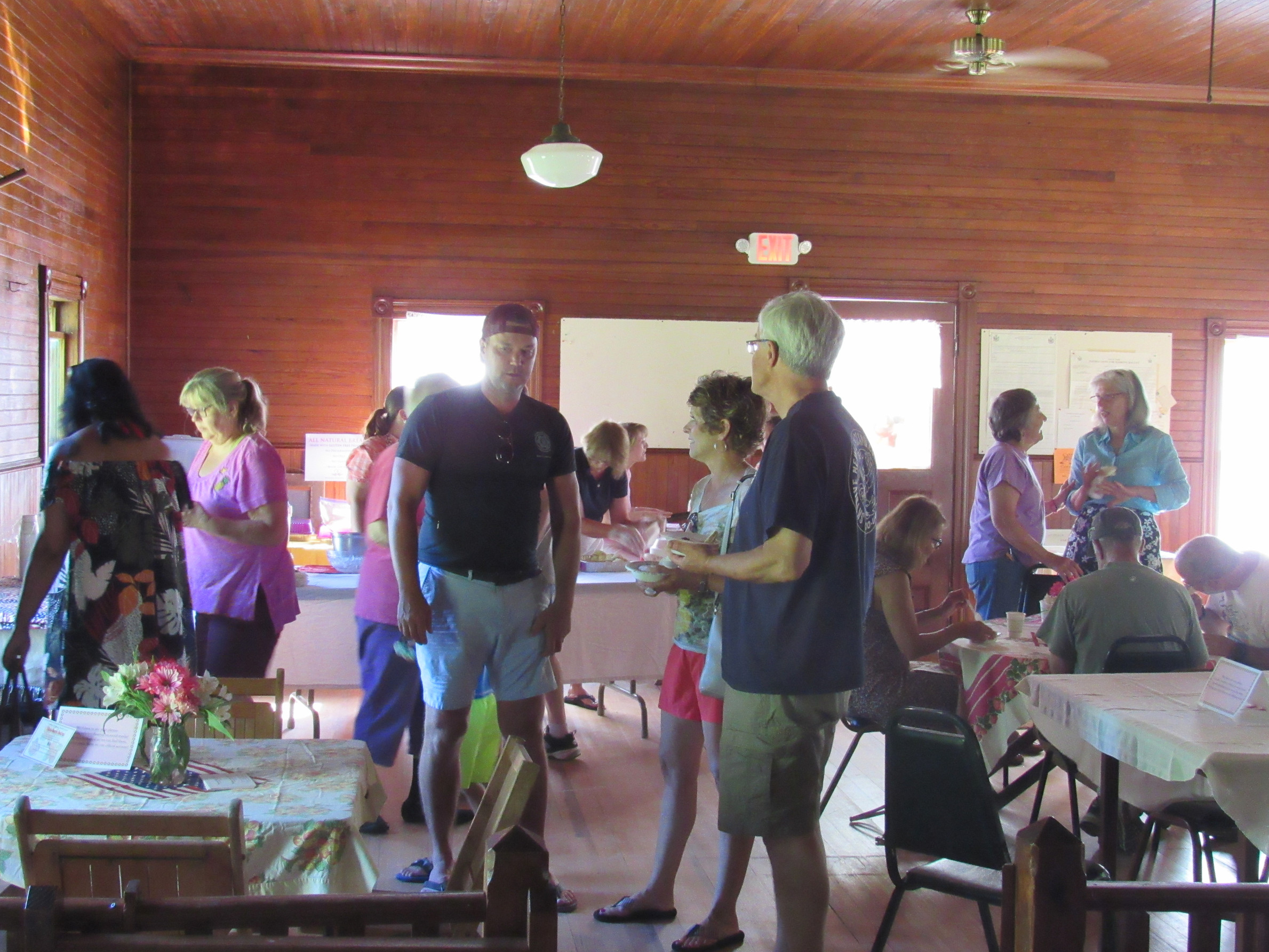 Patrons at the 2019 Strawberry Festival