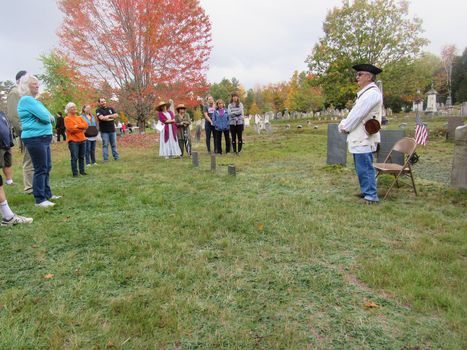 David Hyer recounts the life, in character, of Revolutionary War Captain Robert Anderson