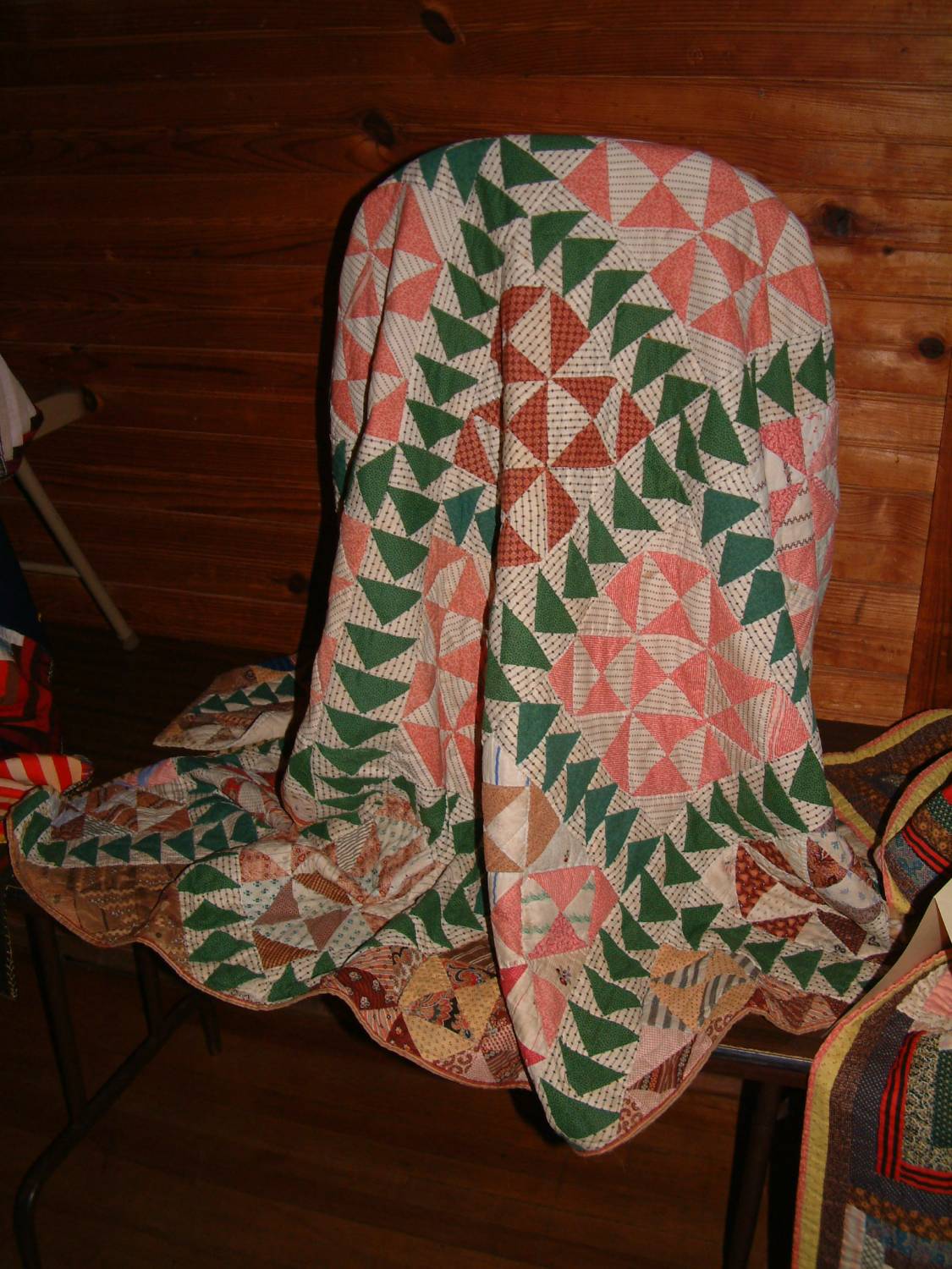 Another Turner-Elliot quilt, shown at 2004 quilting program