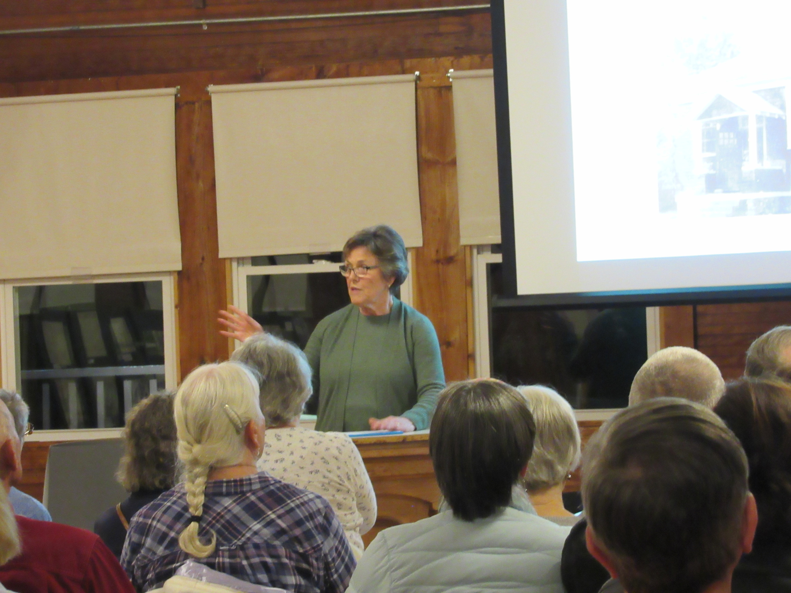 Presentation about local school history