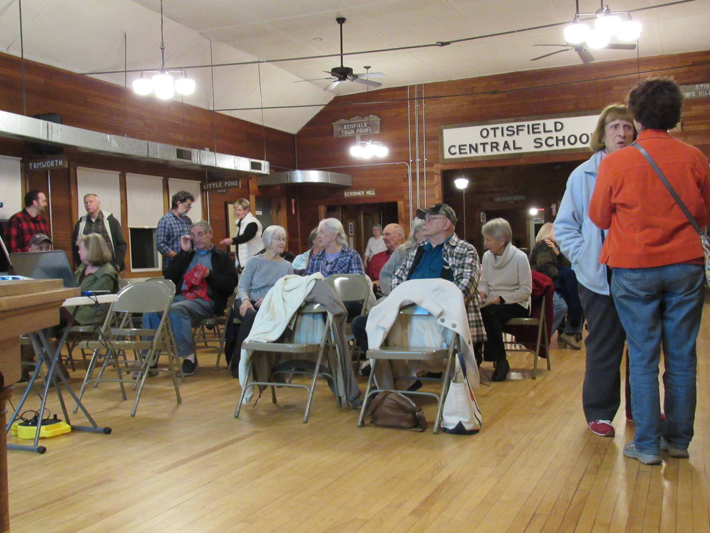 Presentation about local school history