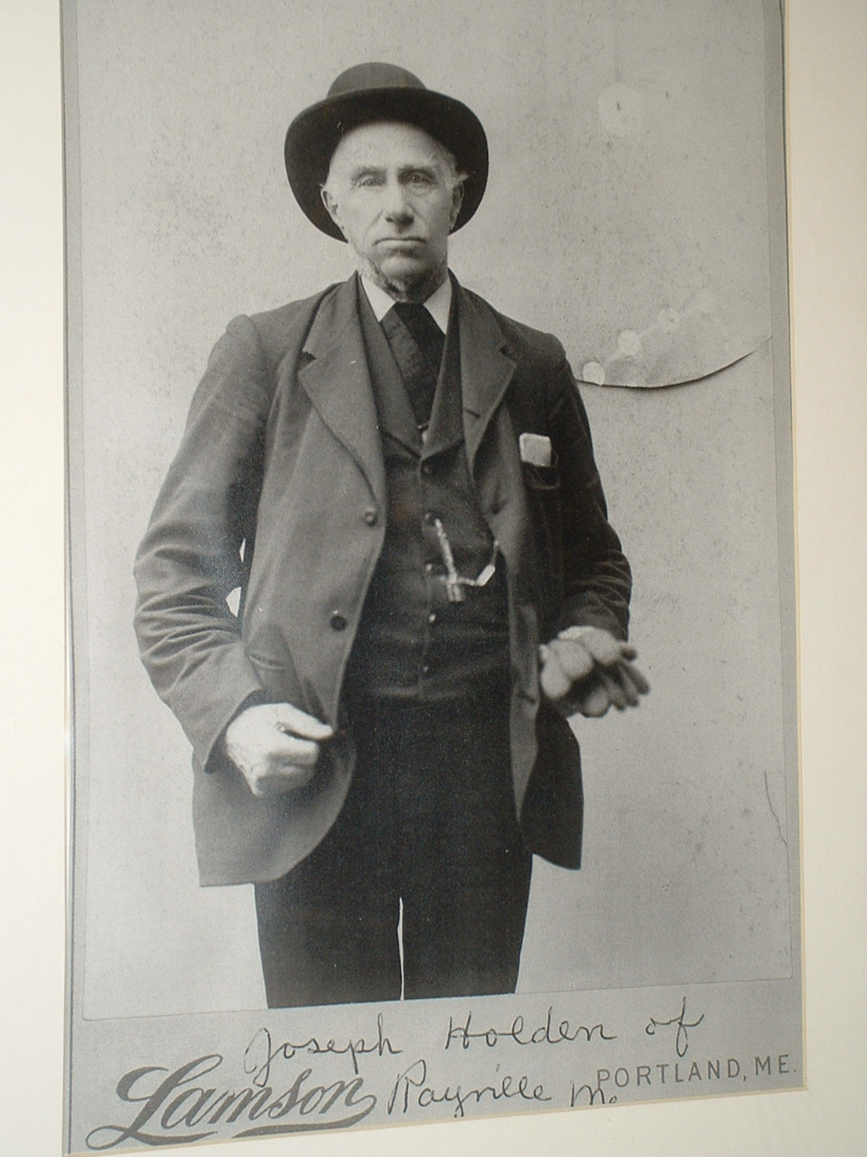 Joe Holden (d 1900), founder of the Flat Earth Society