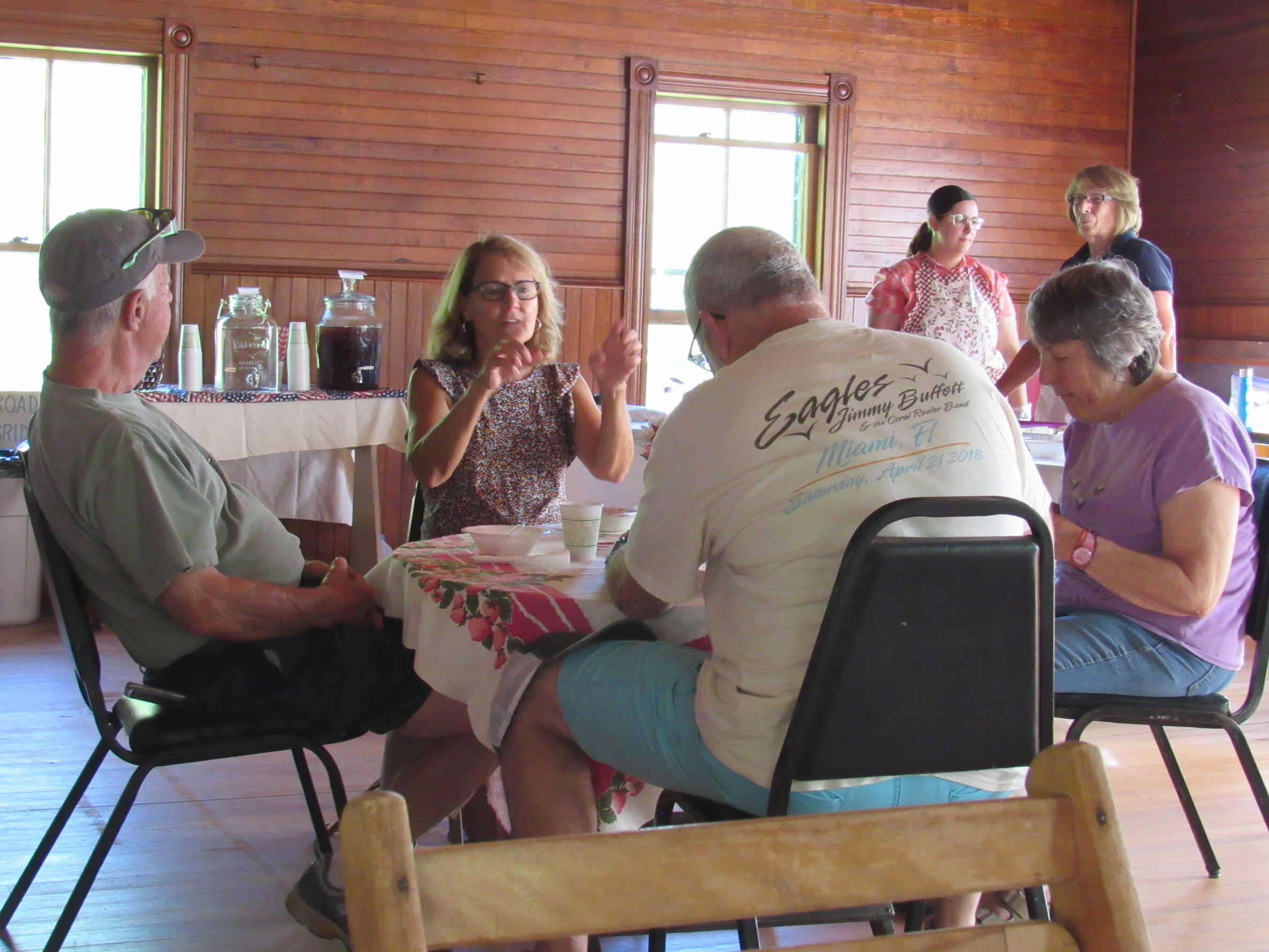 Patrons at the 2019 Strawberry Festival