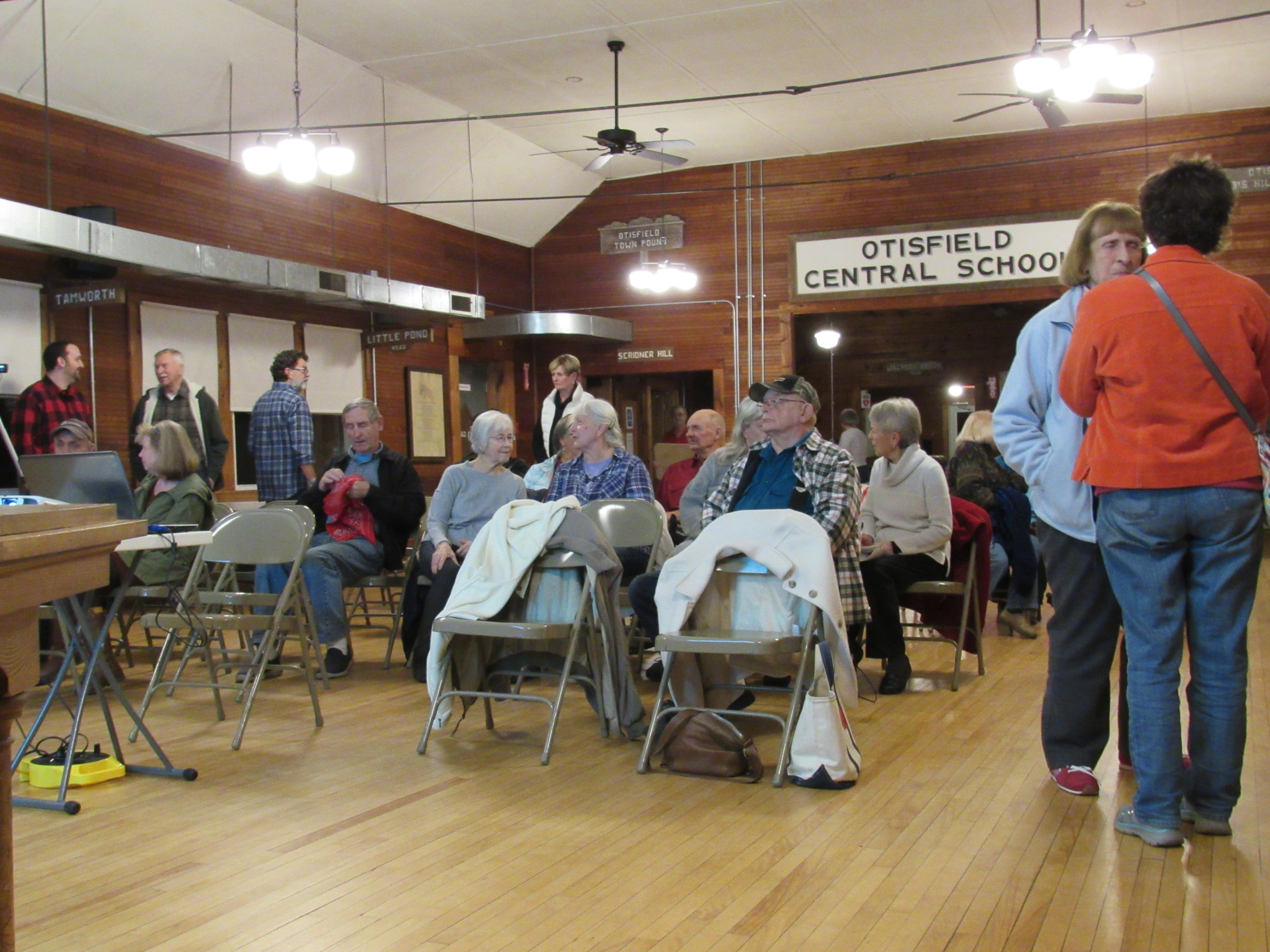 Presentation about local school history