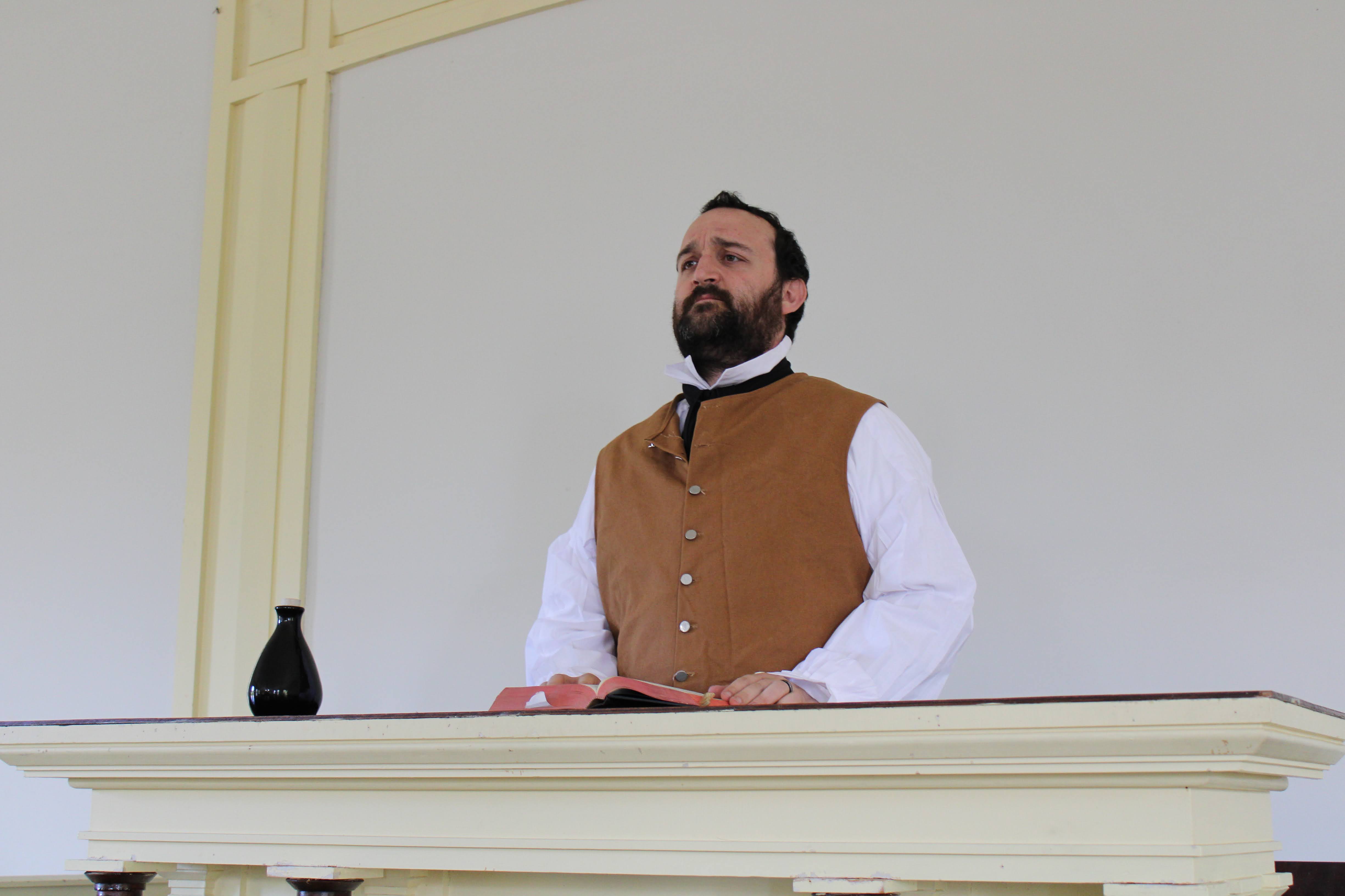 Derek Dorr as Rev. Thomas Roby