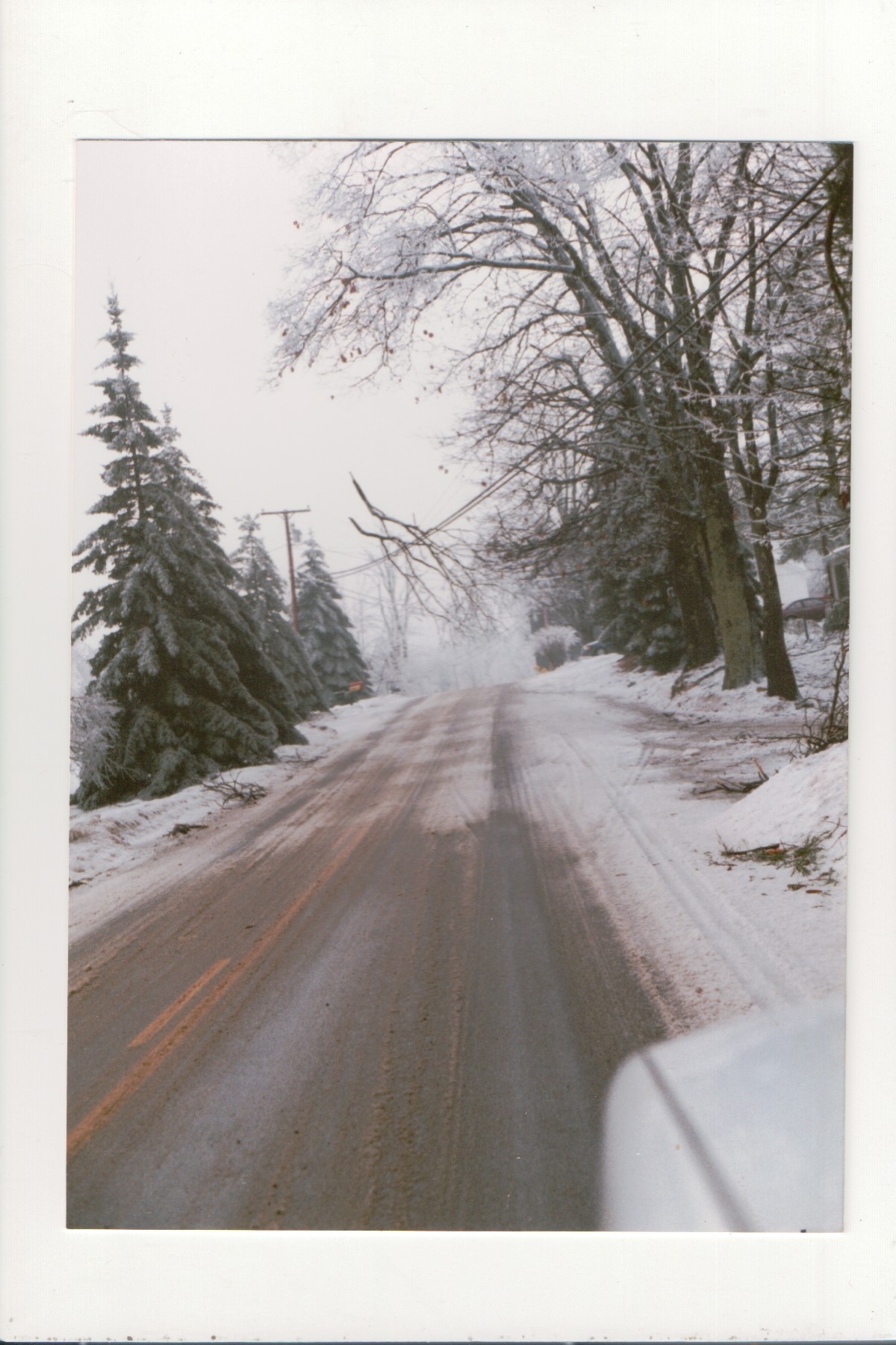 Route 121 by Comm. Hall