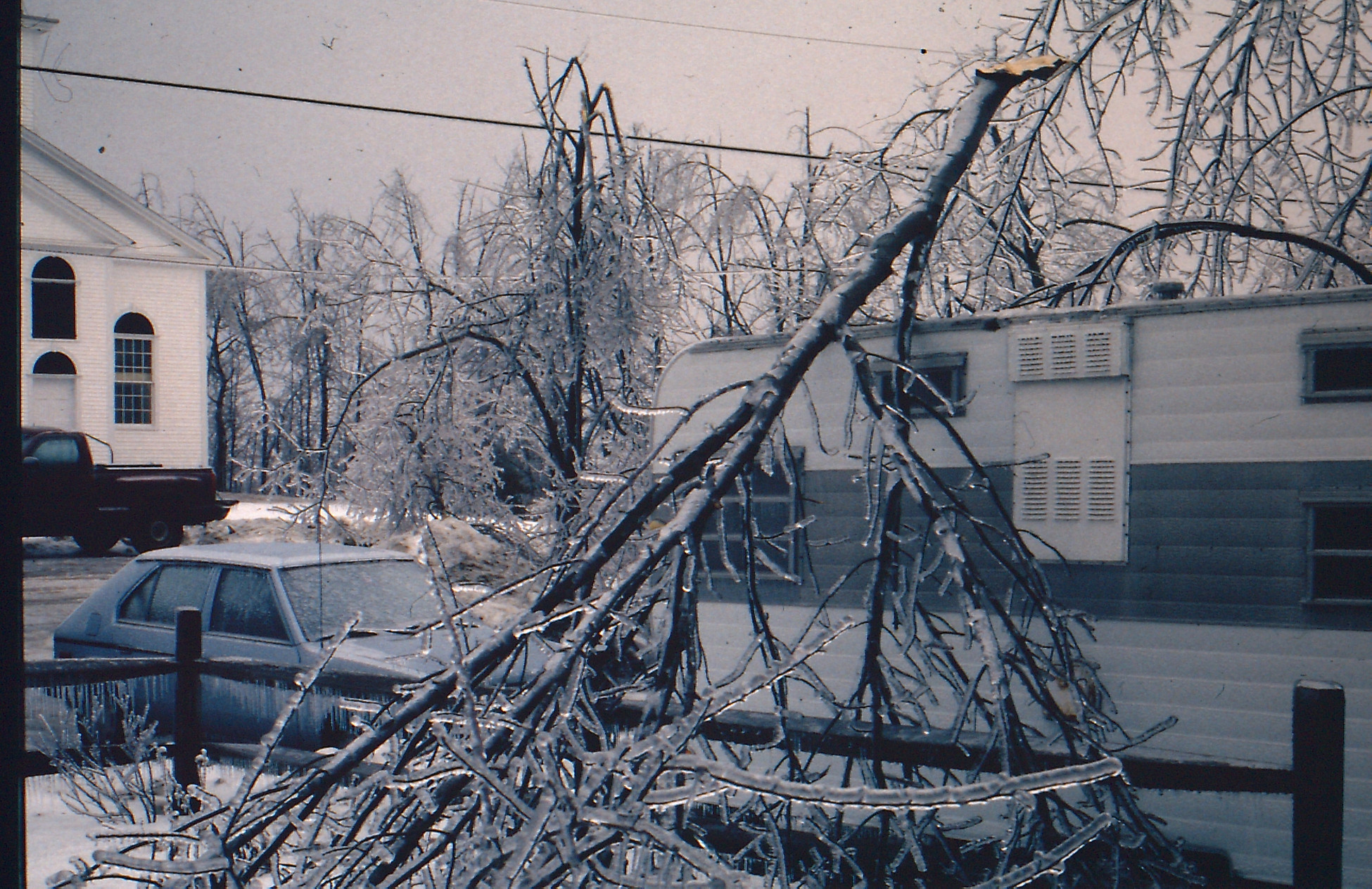 Bell Hill Rd. damage near meetinghouse