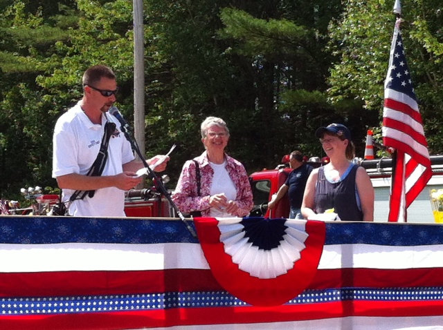 Kyle Jordan, Jean Hankins, July 4, 2013
