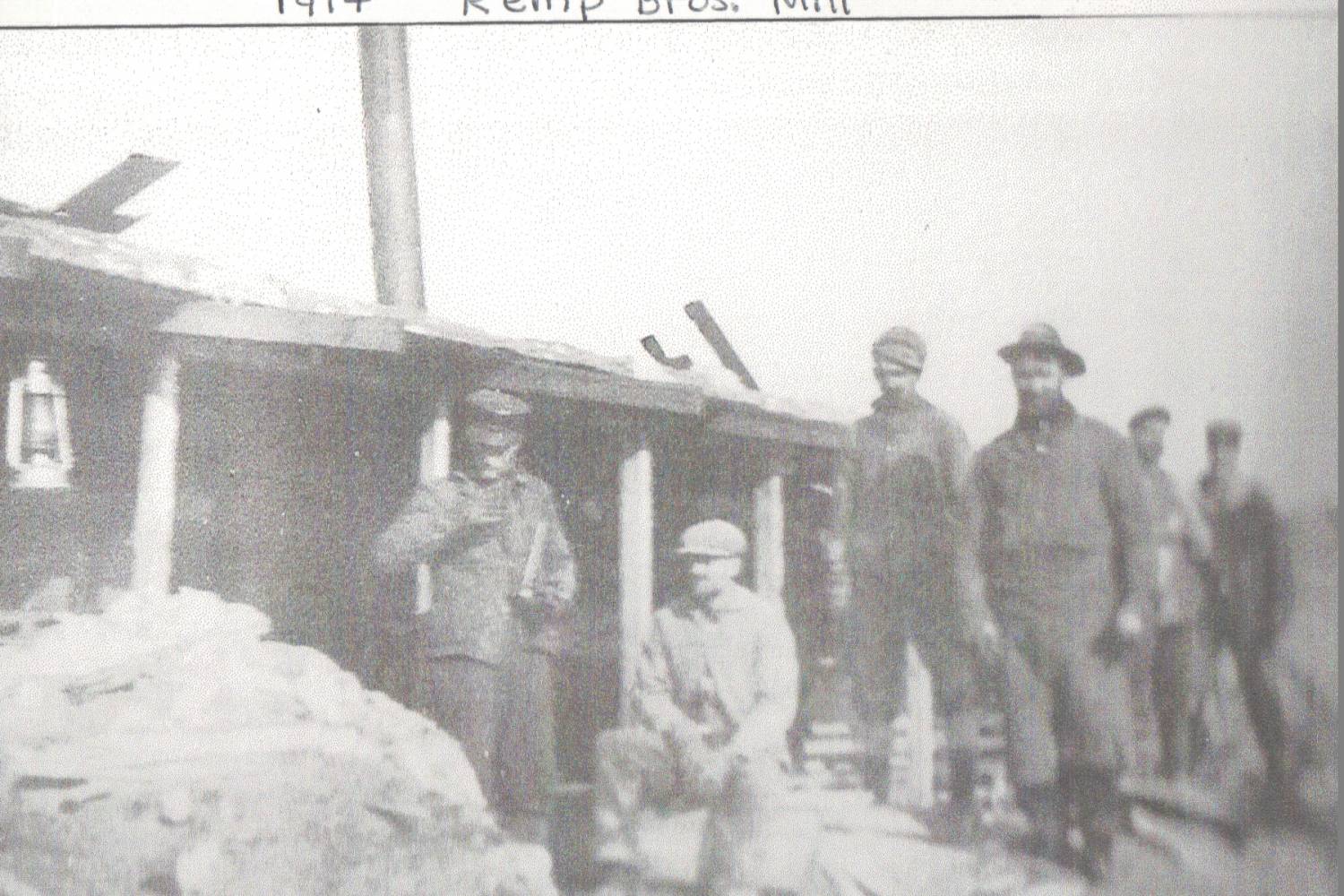 Kemp Brothers Saw Mill, E Otisfield, 1914