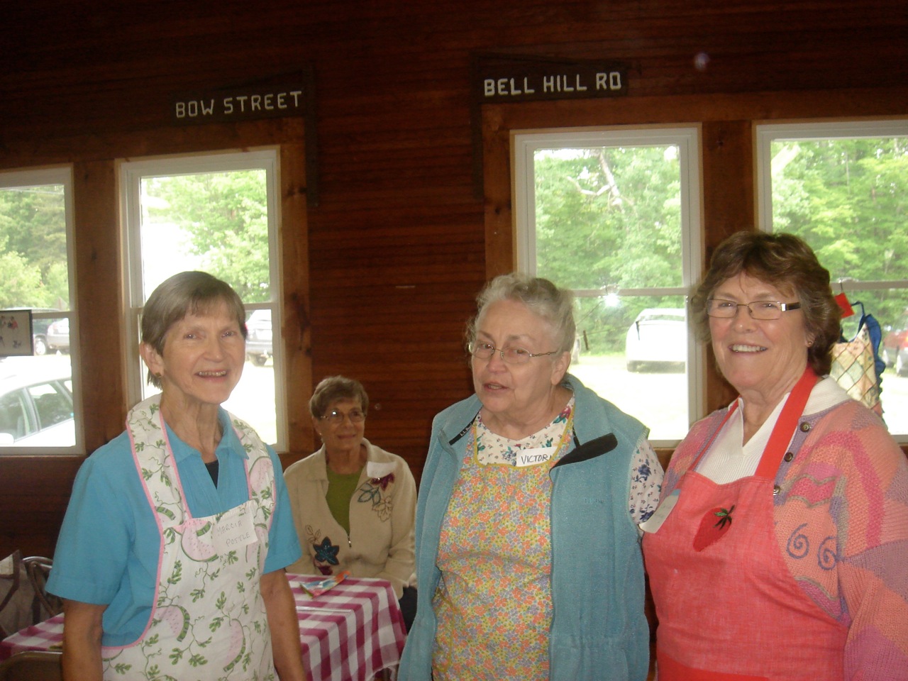 Apron Program, June 2012 Marcia Pottle, Vickie Rogers, Callie Zilinsky