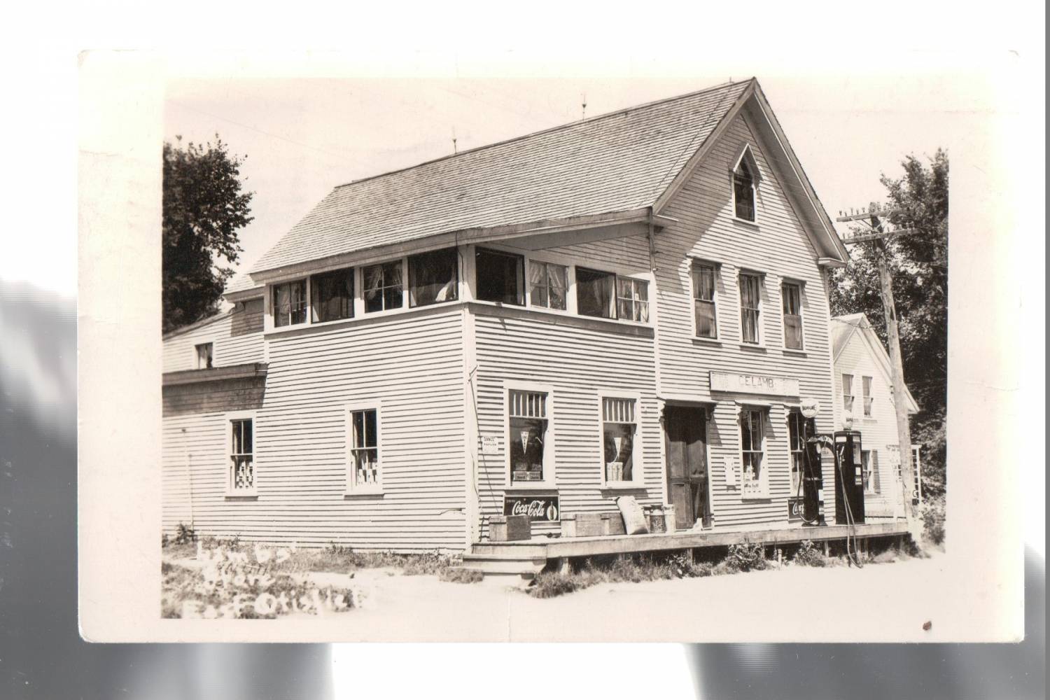 East Otisfield General Store, when run by C E Lamb