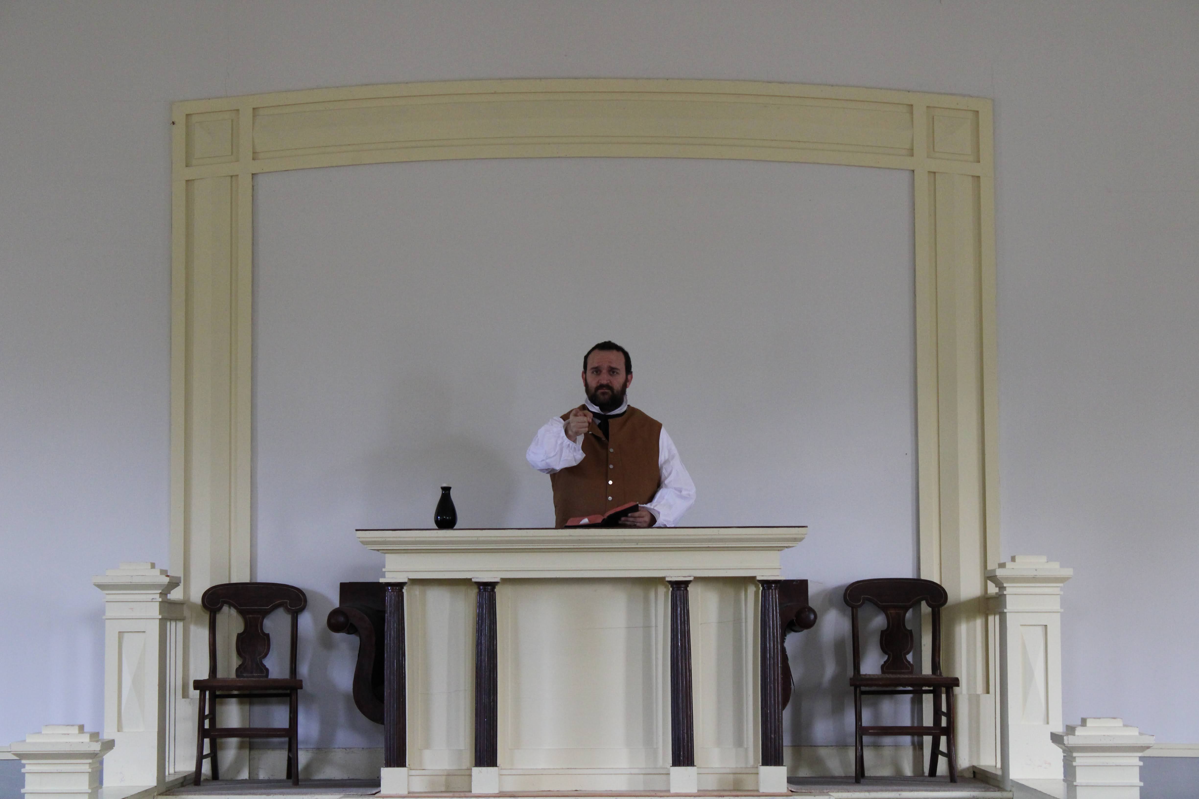 Derek Dorr as Rev. Thomas Roby