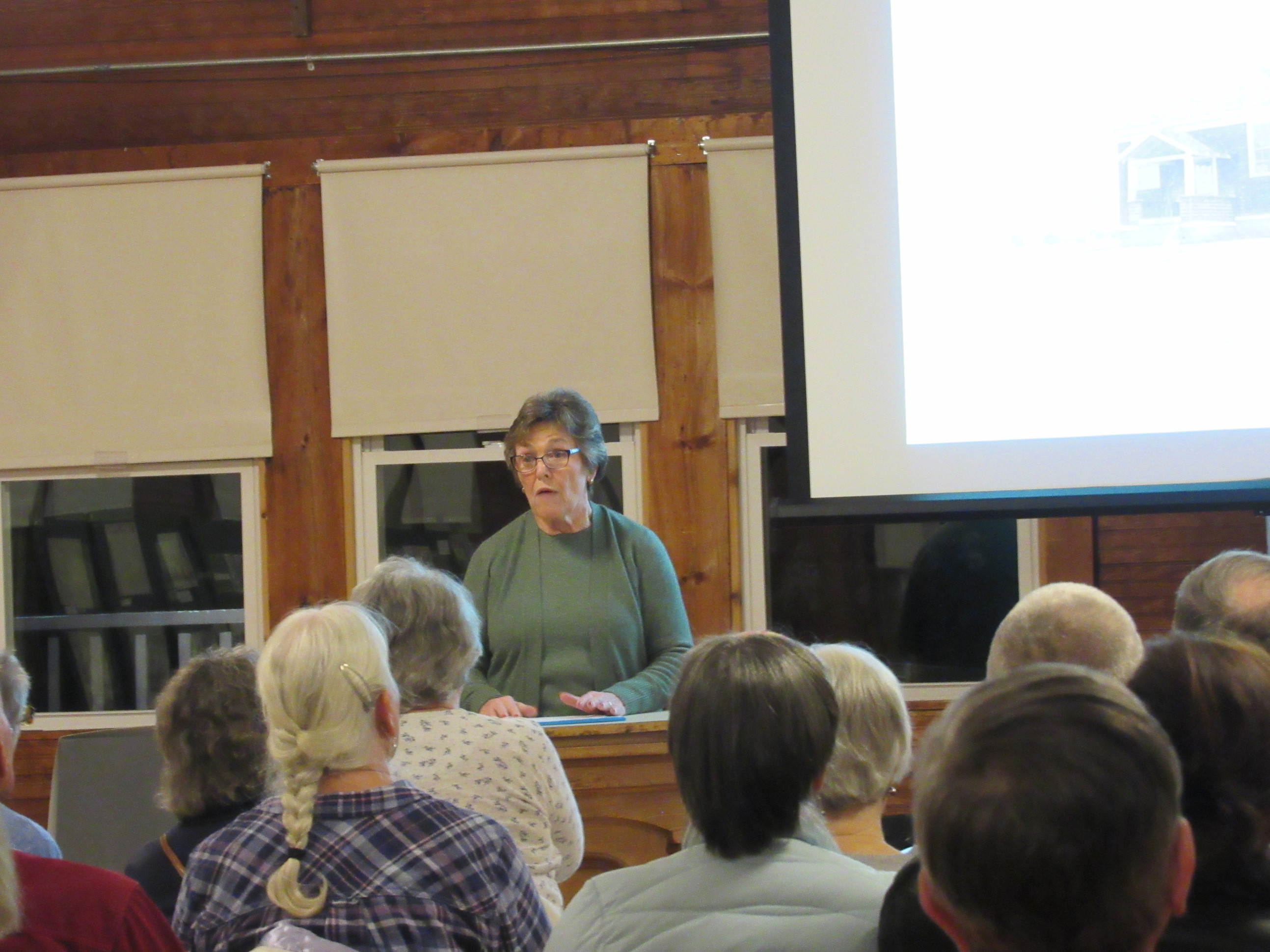 Presentation about local school history