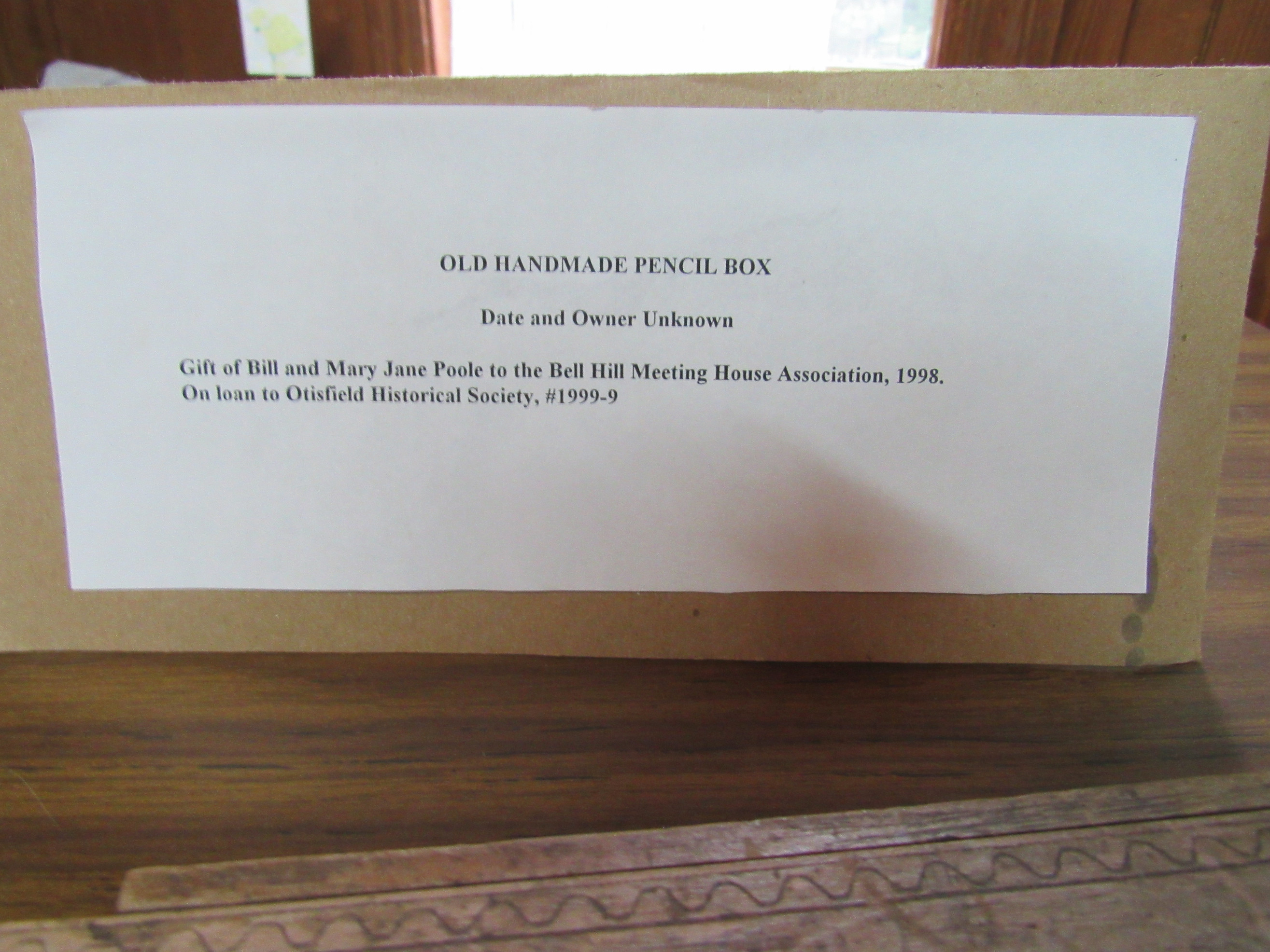 Program: What’s In Those Boxes? — Otisfield Archives 101