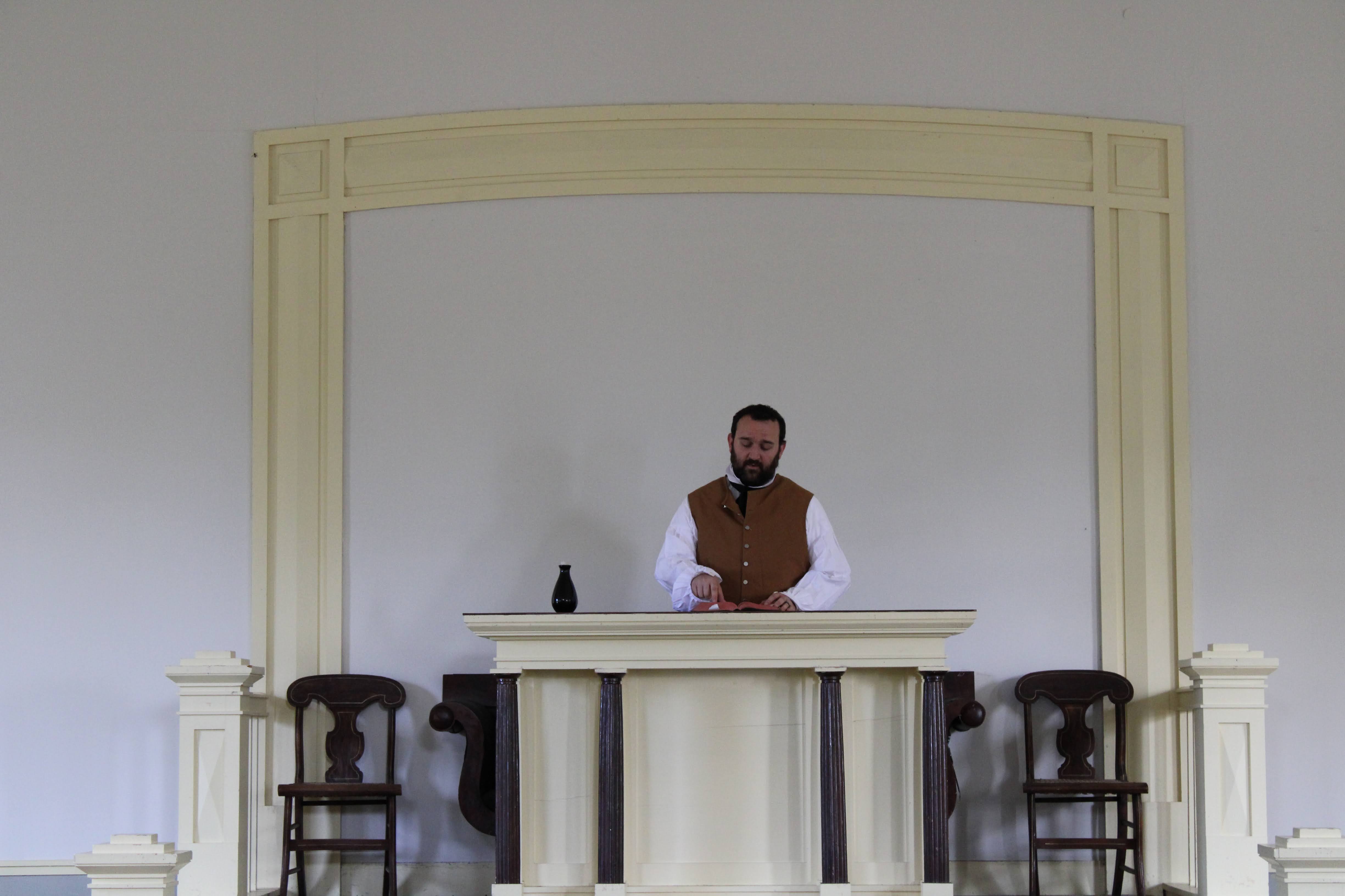 Derek Dorr as Rev. Thomas Roby