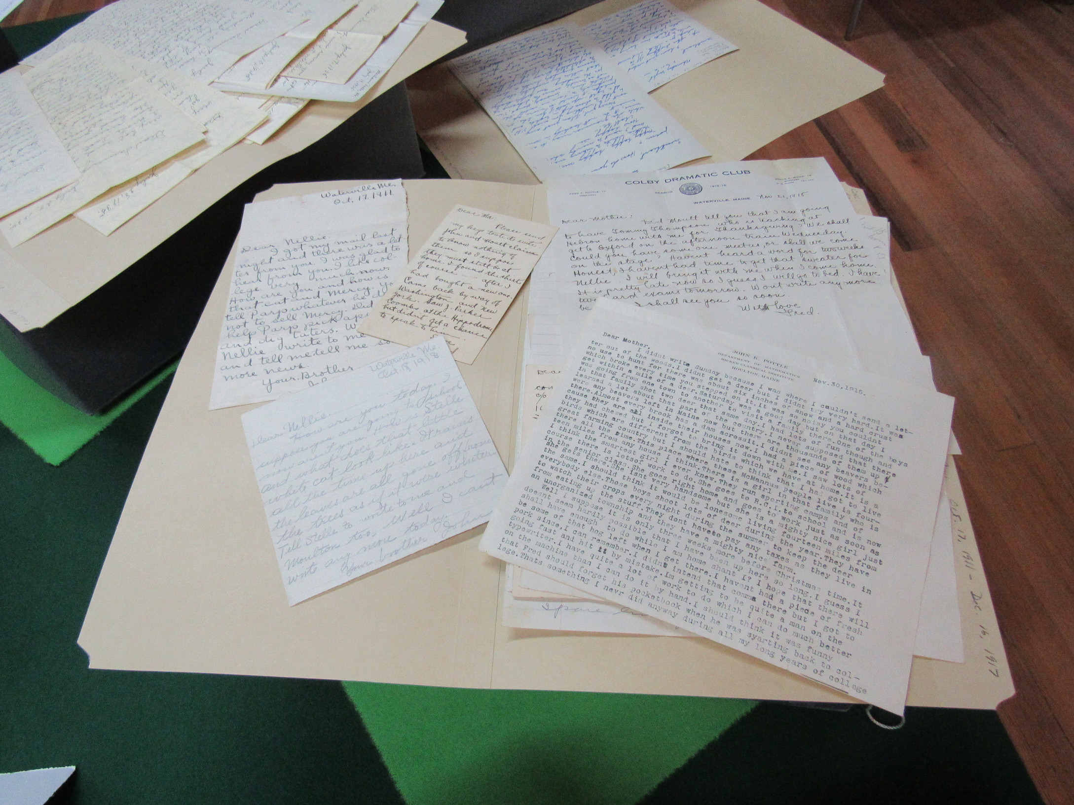 Station #2 – The Pottle Family Papers, hosted by Vice President Callie Zilinsky