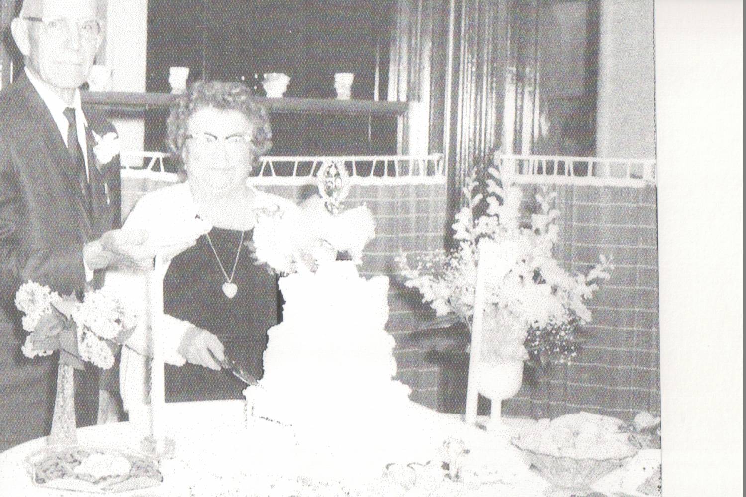 Sarah Hanscom and husband, 1971