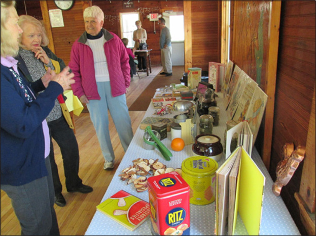 “Food from the Fifties” program display, April 2014.