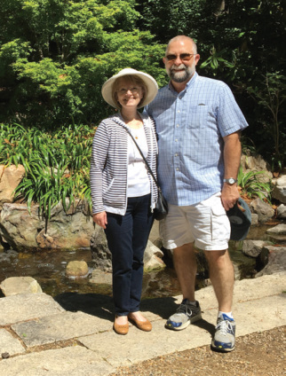 Our much appreciated Treasurer Polly Bartow and her ever helpful husband, Ken Bartow.