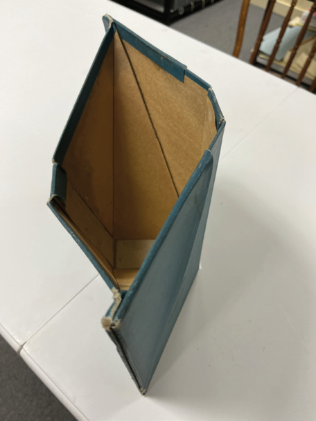 A folding rostrum, or podium, invented by the very clever Glenn Henry
